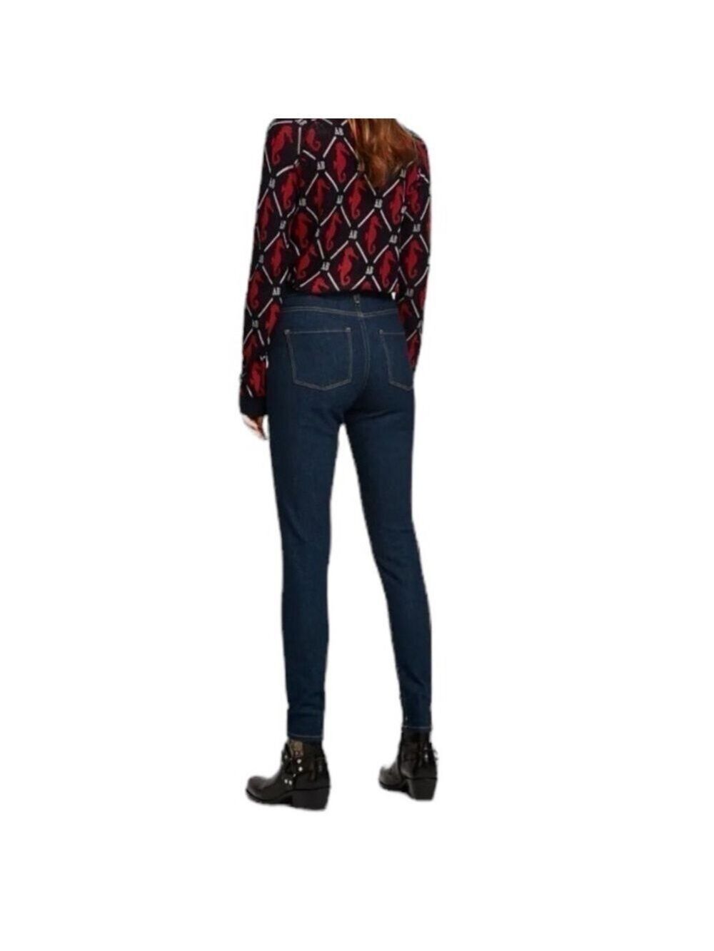 Maison Scotch Haut High Rise Skinny in Indigo Jeans Size 30